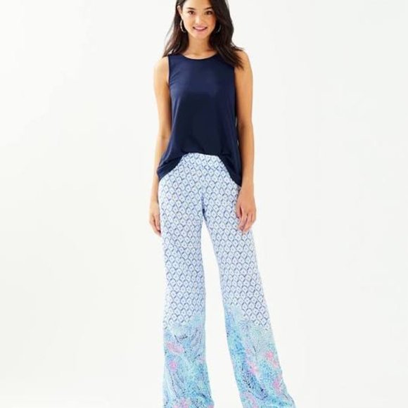 NWT XXS Bal Harbour Palazzo Pants - Picture 2 of 5